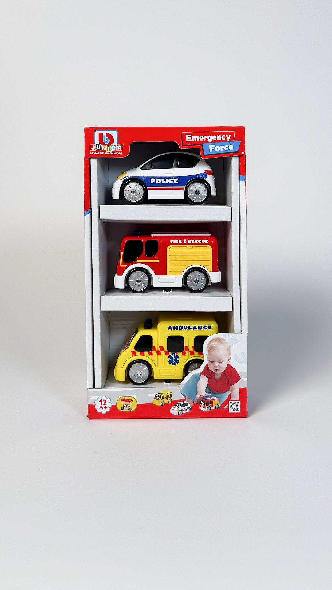 Emergency Force 3-Pack Bburago Junior