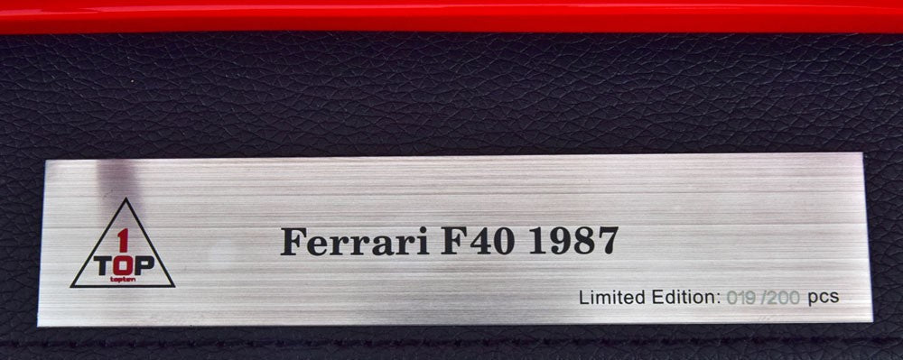 Model bil 1:10 Ferrari F40