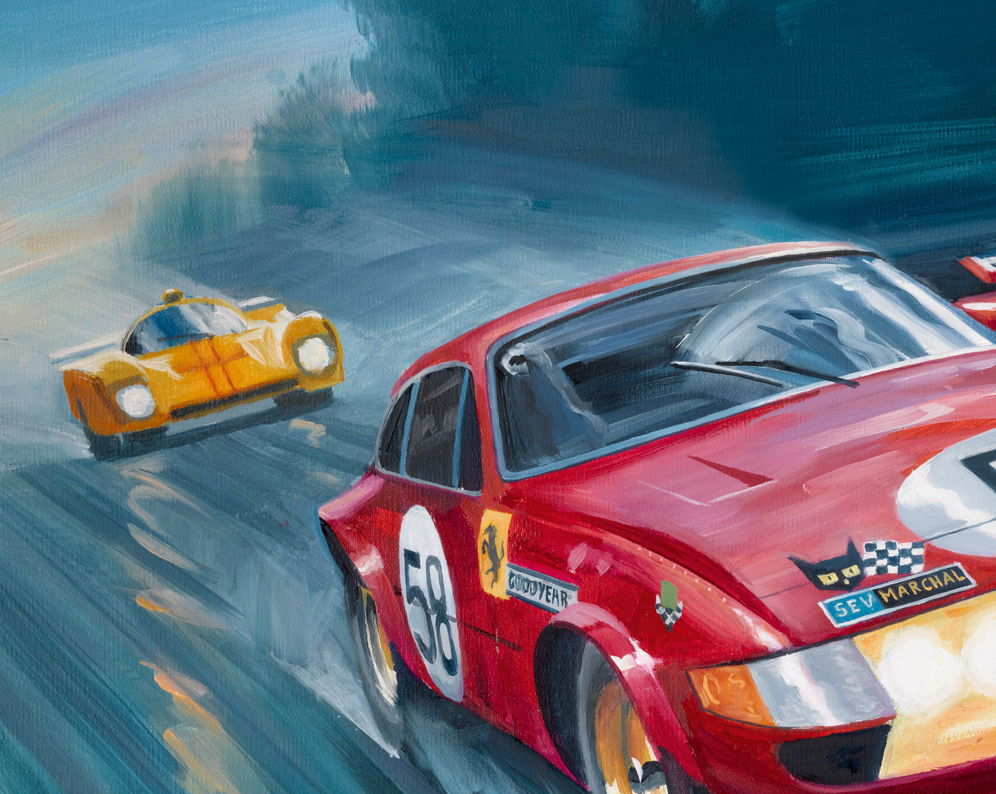 Ferrari Daytona, Le Mans plakat