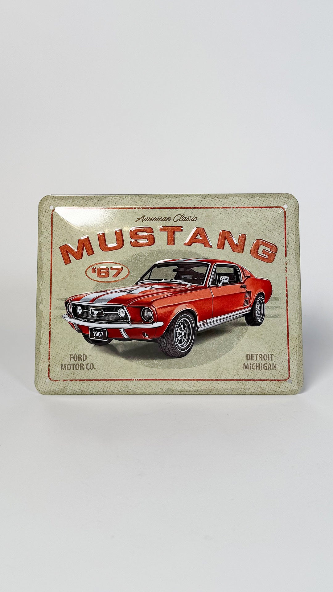 1967 Ford Mustang GT Sign 15x20