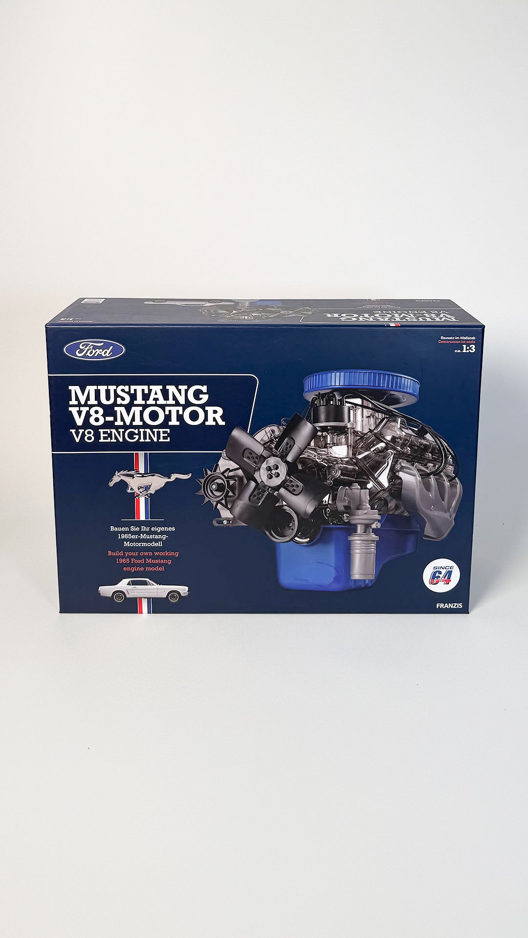 Ford Mustang V8 Motor Samlesæt 1:4