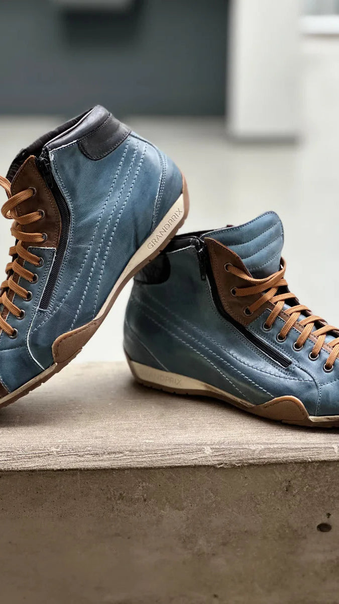GPO Hi-Top Sneakers Monza Indigo