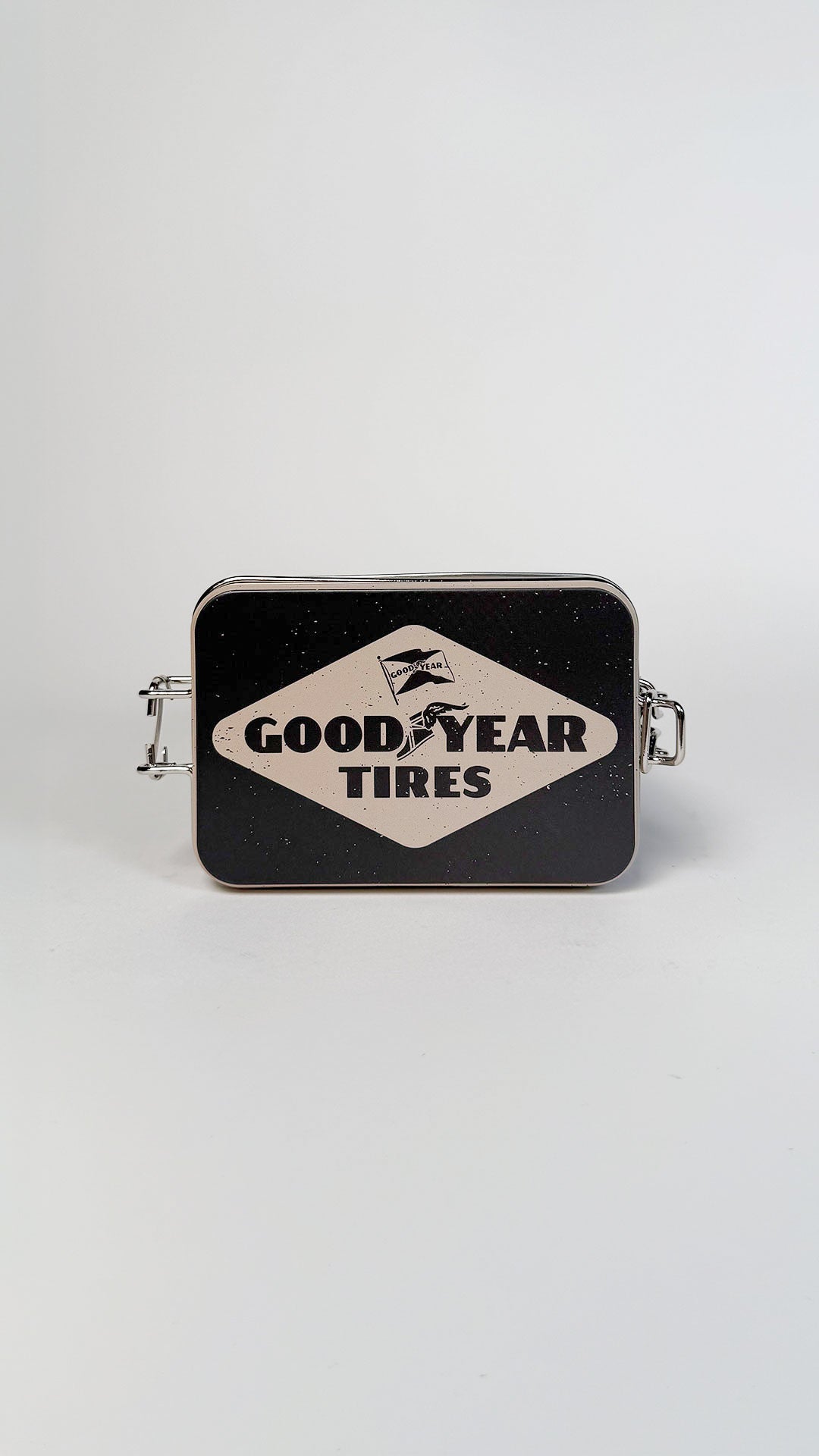 Goodyear Motorcycle Clip Top Can