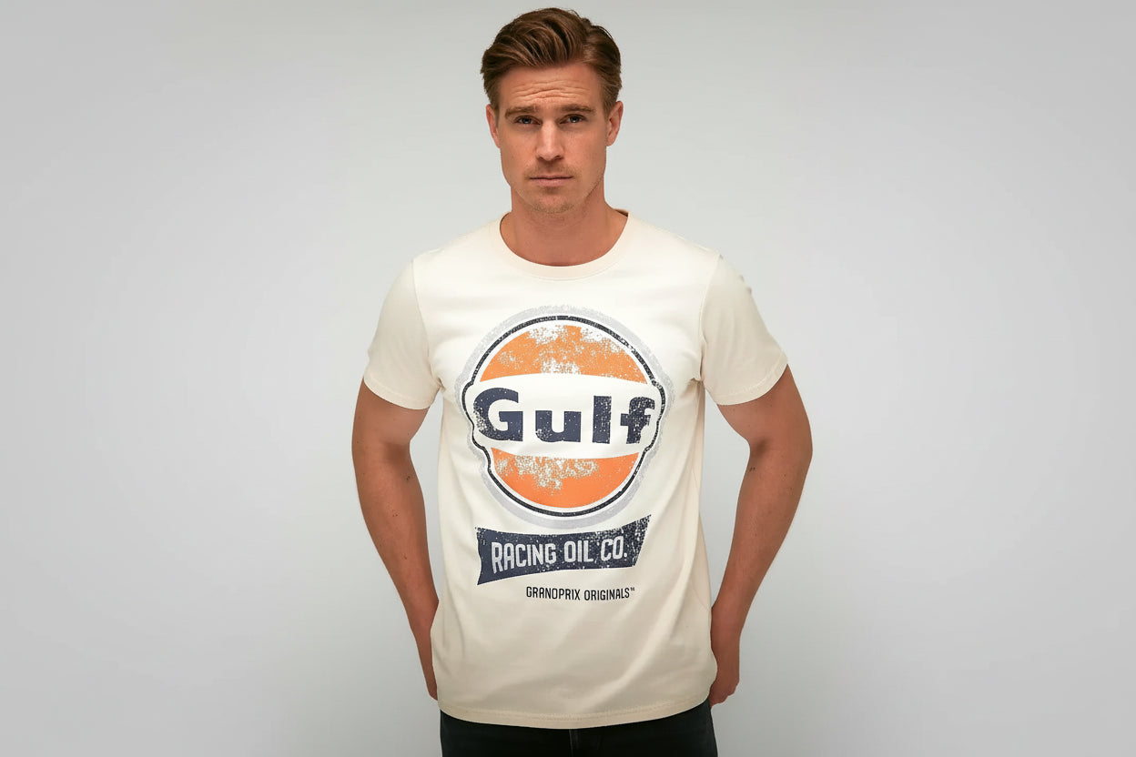 Oil Racing T-shirt Cream