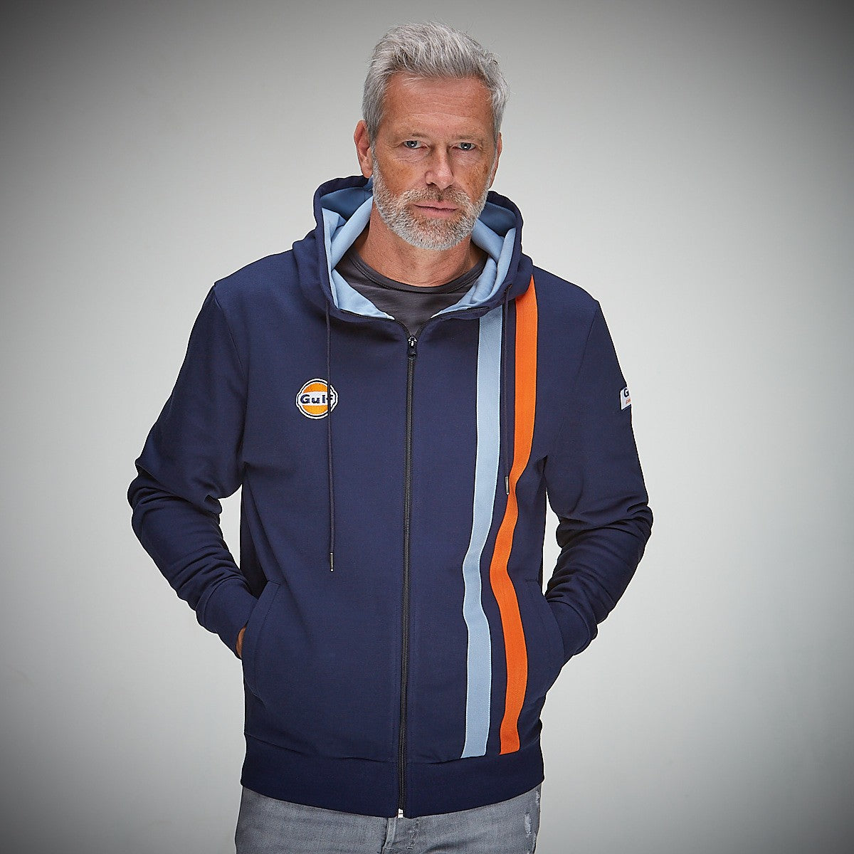 Gulf Since 1901 Hoodie Navy Blue