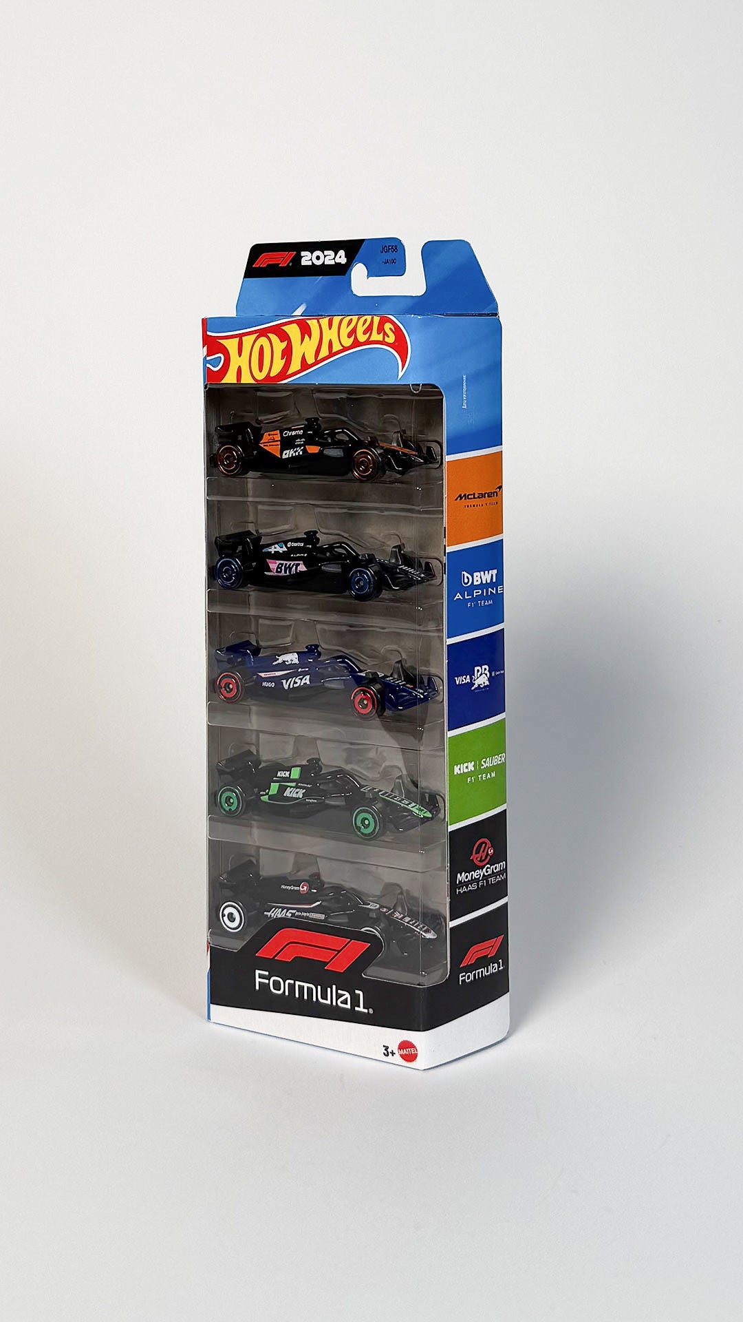 Hotwheels F1 Racing 2024 5 Pack