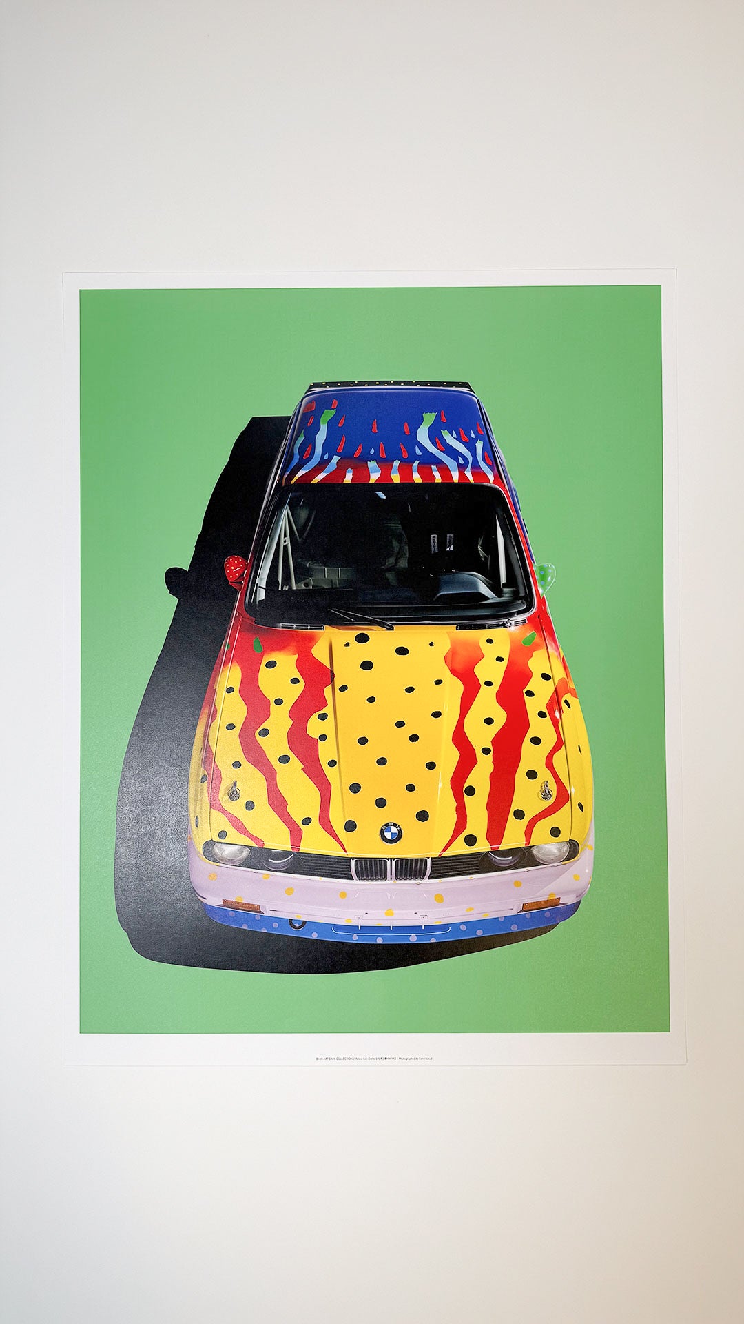BMW Art Cars M3 Done 58,5x75cm Print - Rene Staud