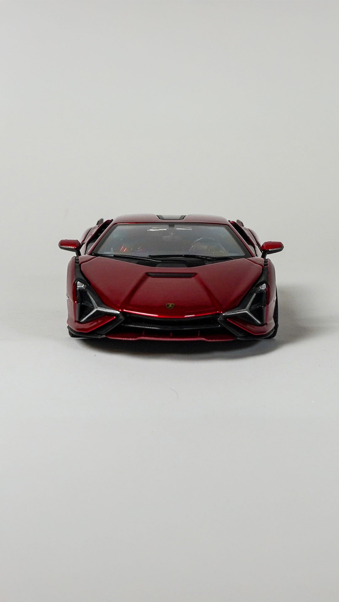 Bburago Lamborghini Sian FKP Rød 1:24