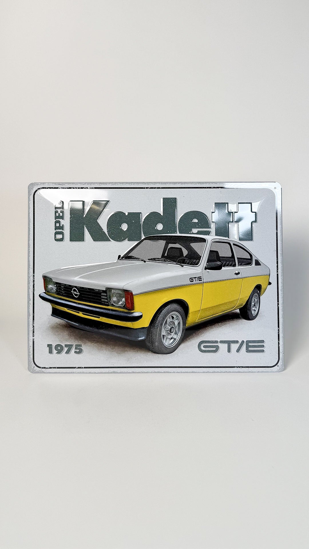 Opel Kadett GT/E 1975 Skilt 30x40