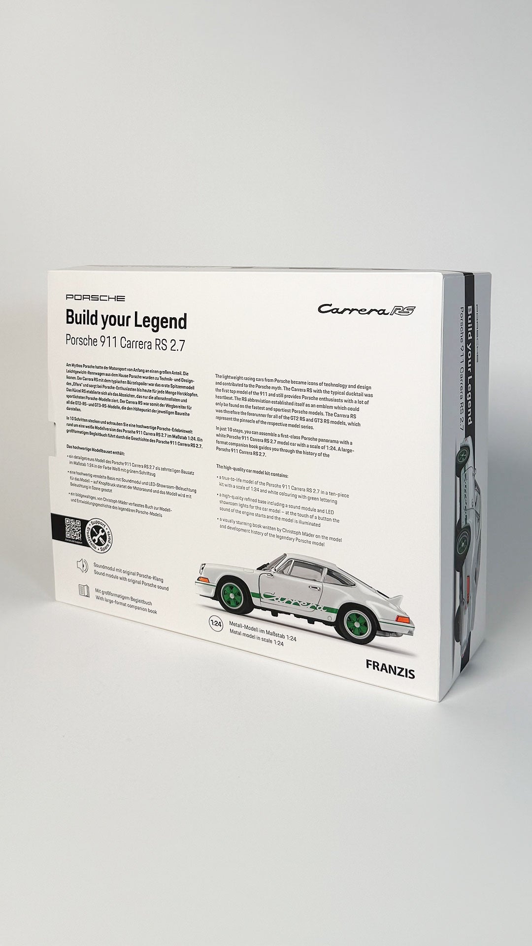 Porsche 911 Carrera RS Legend Samlesæt 1:24