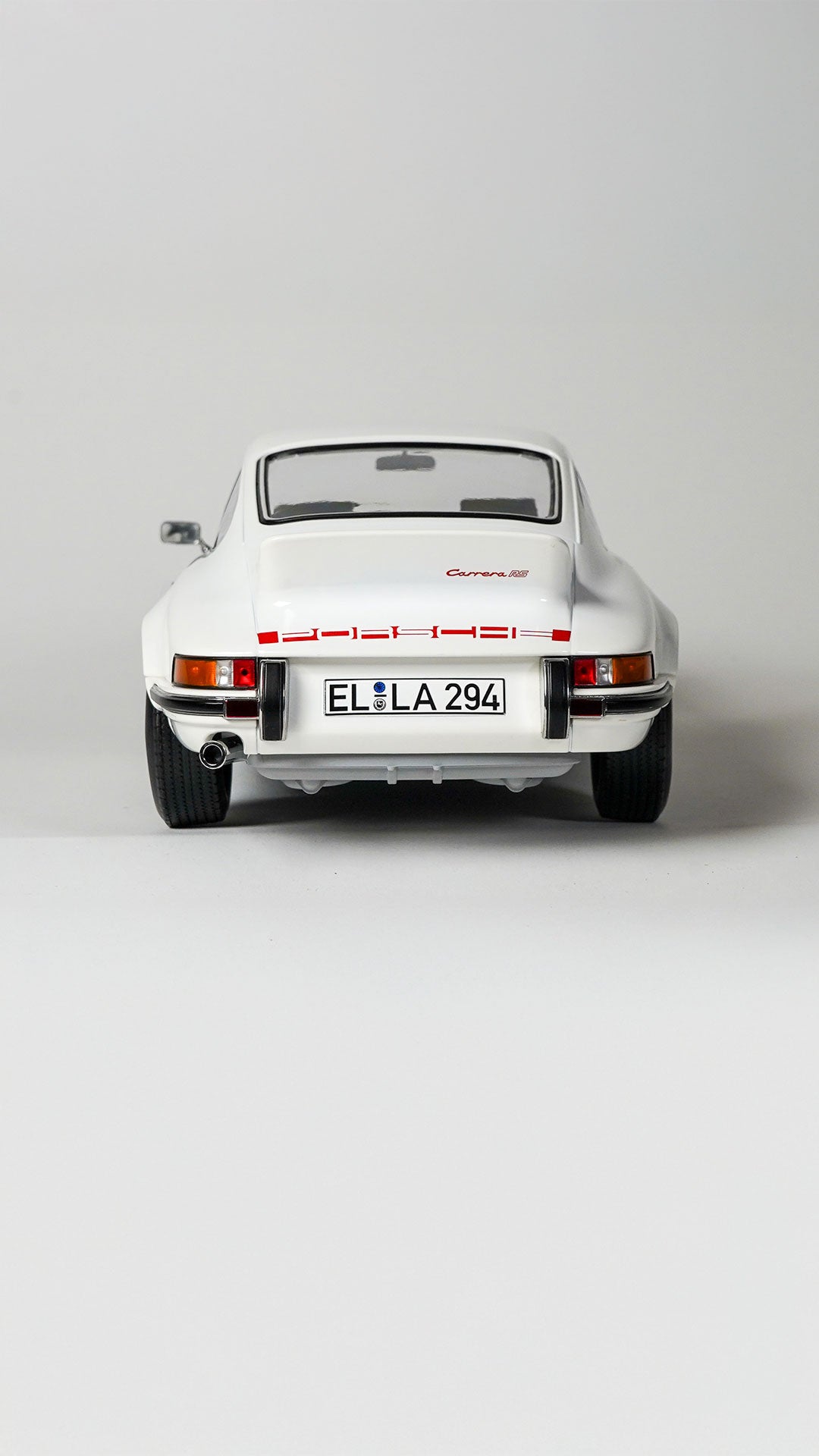 Porsche 911 Carrera RS 2.7 1973 Grandprix White/Red 1:12