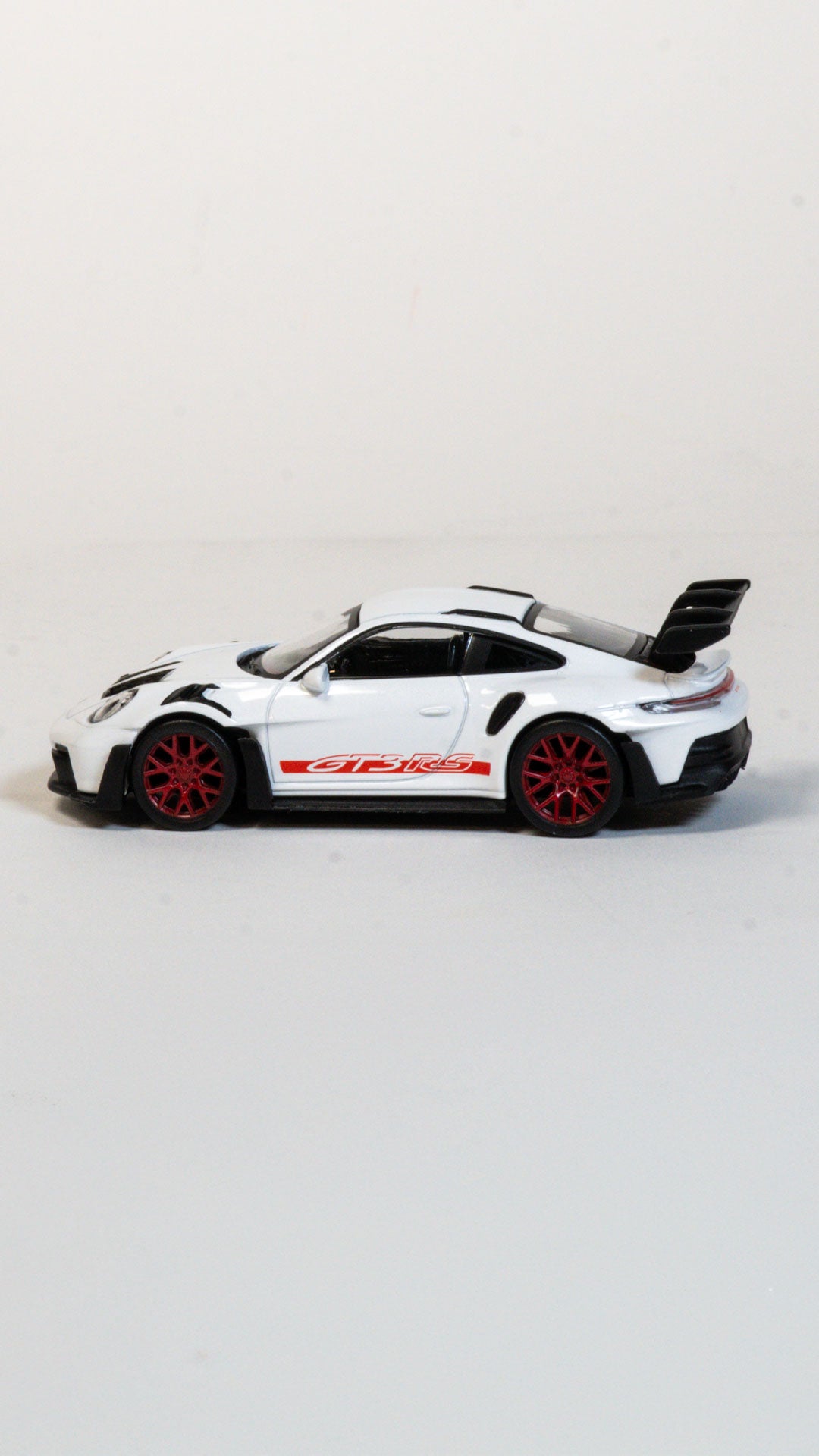Porsche 911 GT3RS Hvid & Rød 1:43