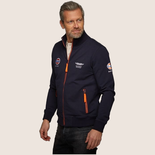 Smart Racing Zip trøje (Navy Blue) – Navy blå Smart Racing Zip trøje, sporty og komfortabel.
