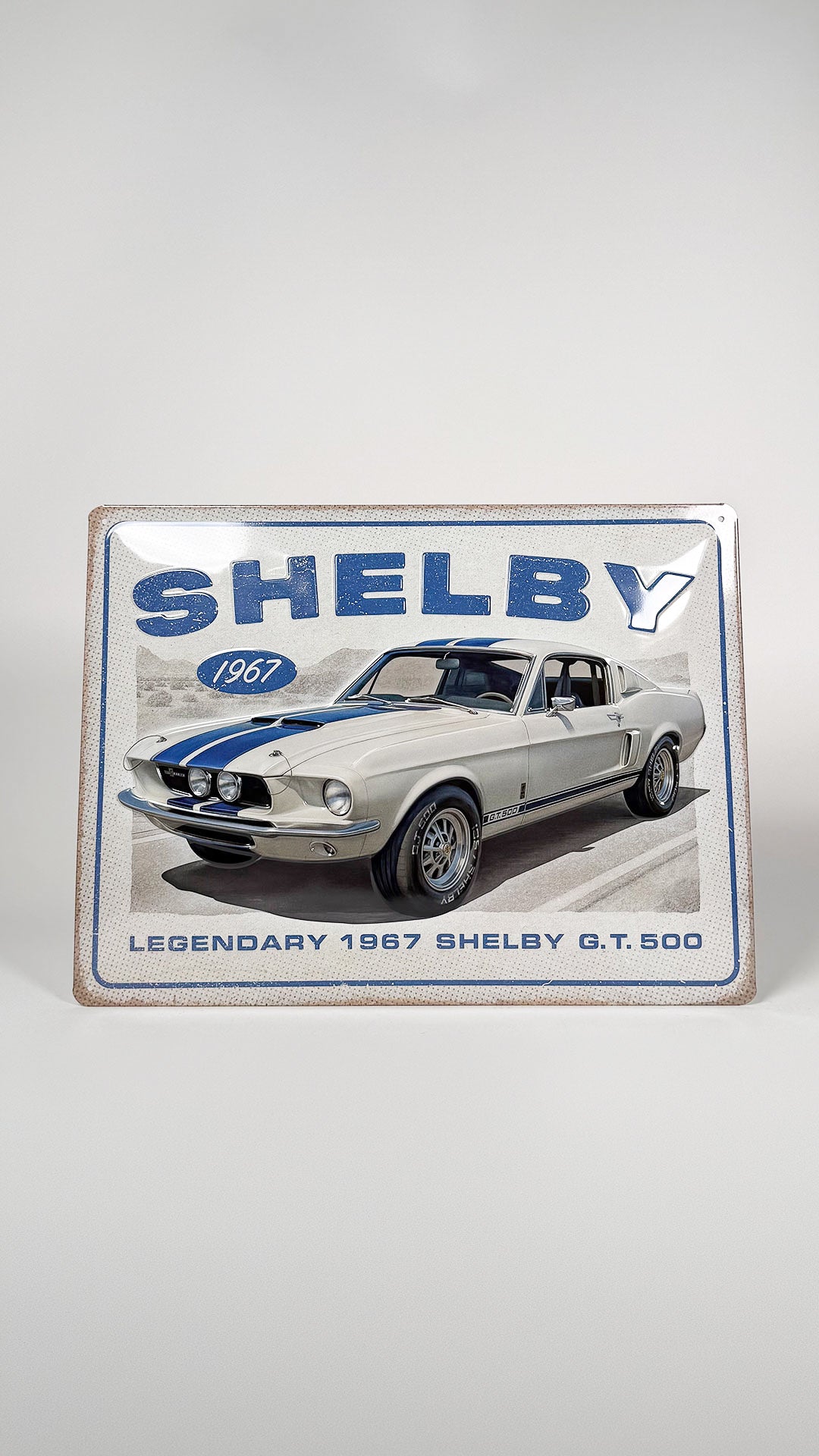 Shelby 1967 GT500 Skilt 30x40