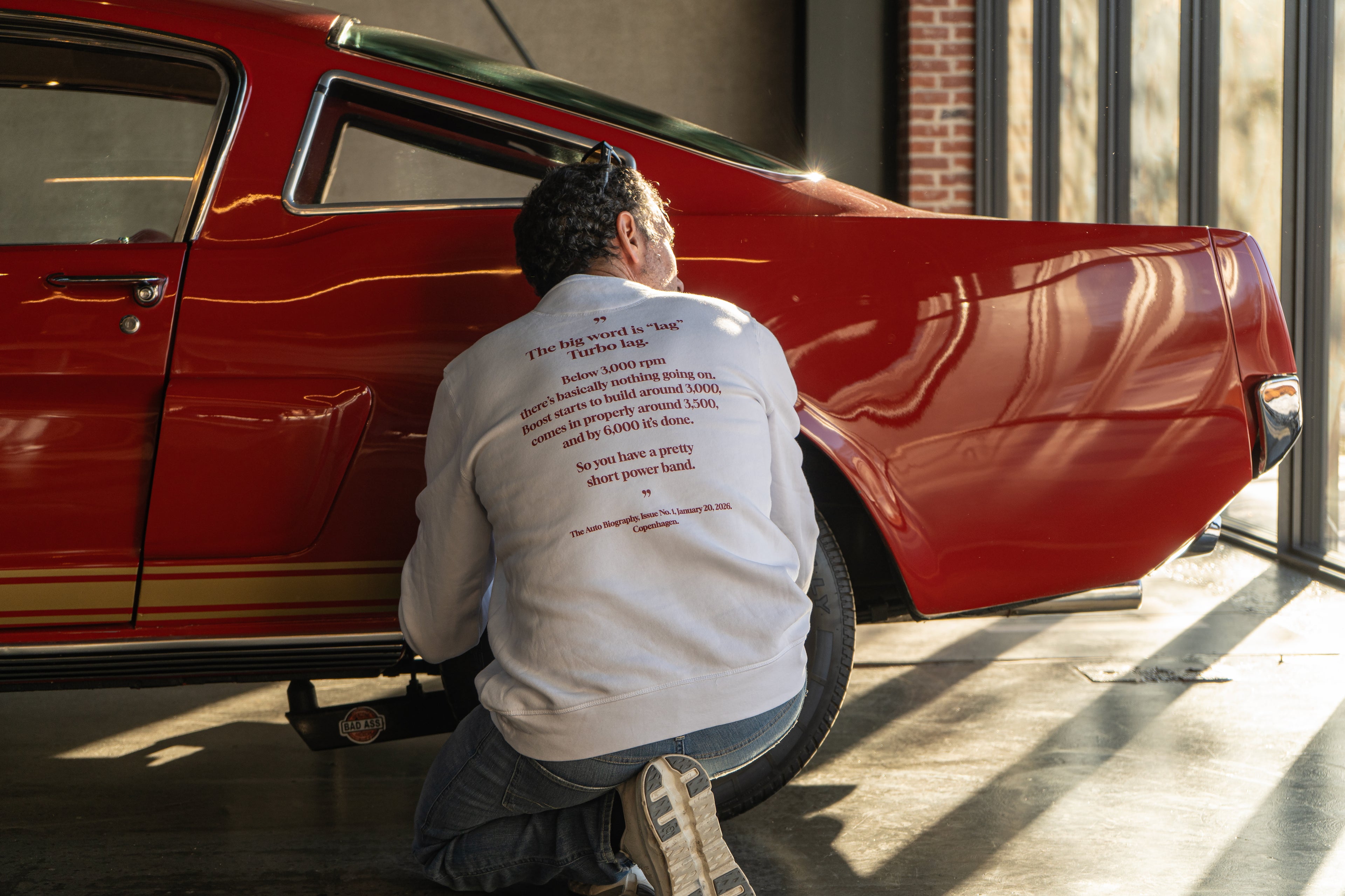 The Auto Biography Sweatshirt Hvid