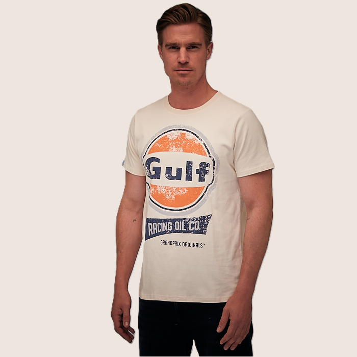 Oil Racing T-shirt Cream