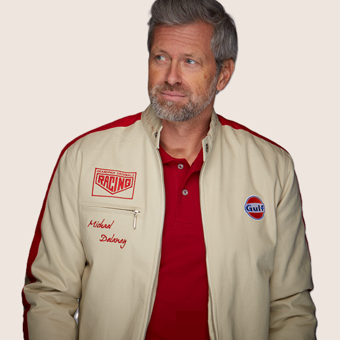 MD Blouson jakke sand – Moderne MD Blouson jakke i sandfarve, ideel til et klassisk look.