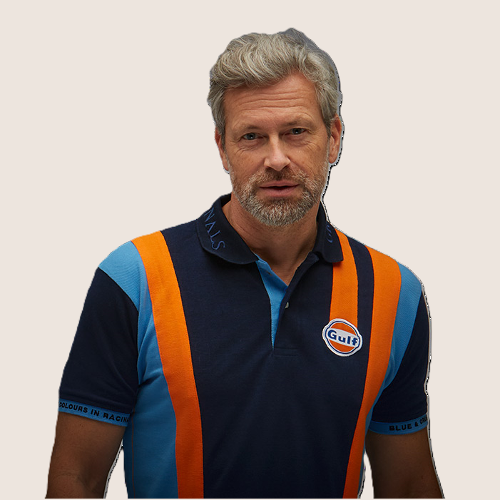 Gulf Racing Team Polo Navy