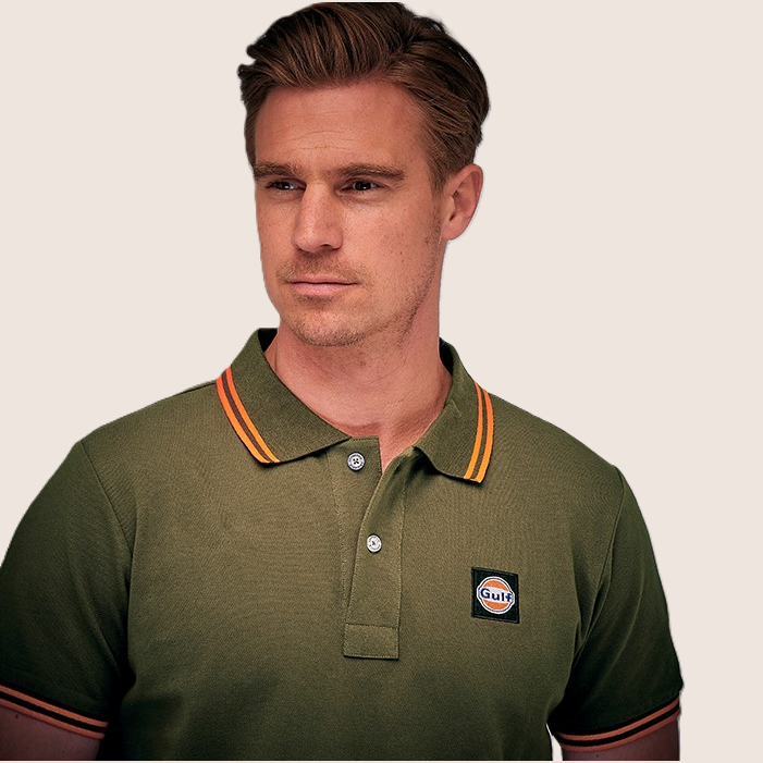 Gulf Polo, Olive Green