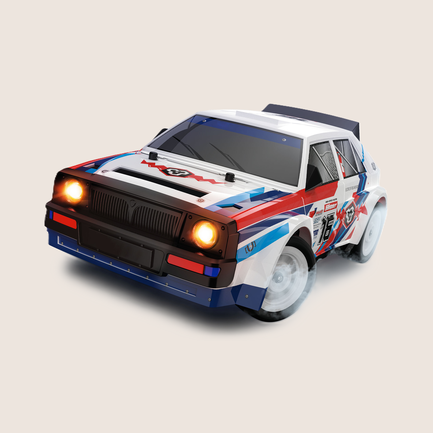 Lancia Delta LR 16 Rally and Drift car 4WD 1:16