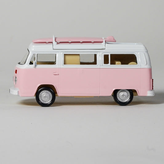 Volkswagen Combi T2 Camper 1973 Pink 1:43