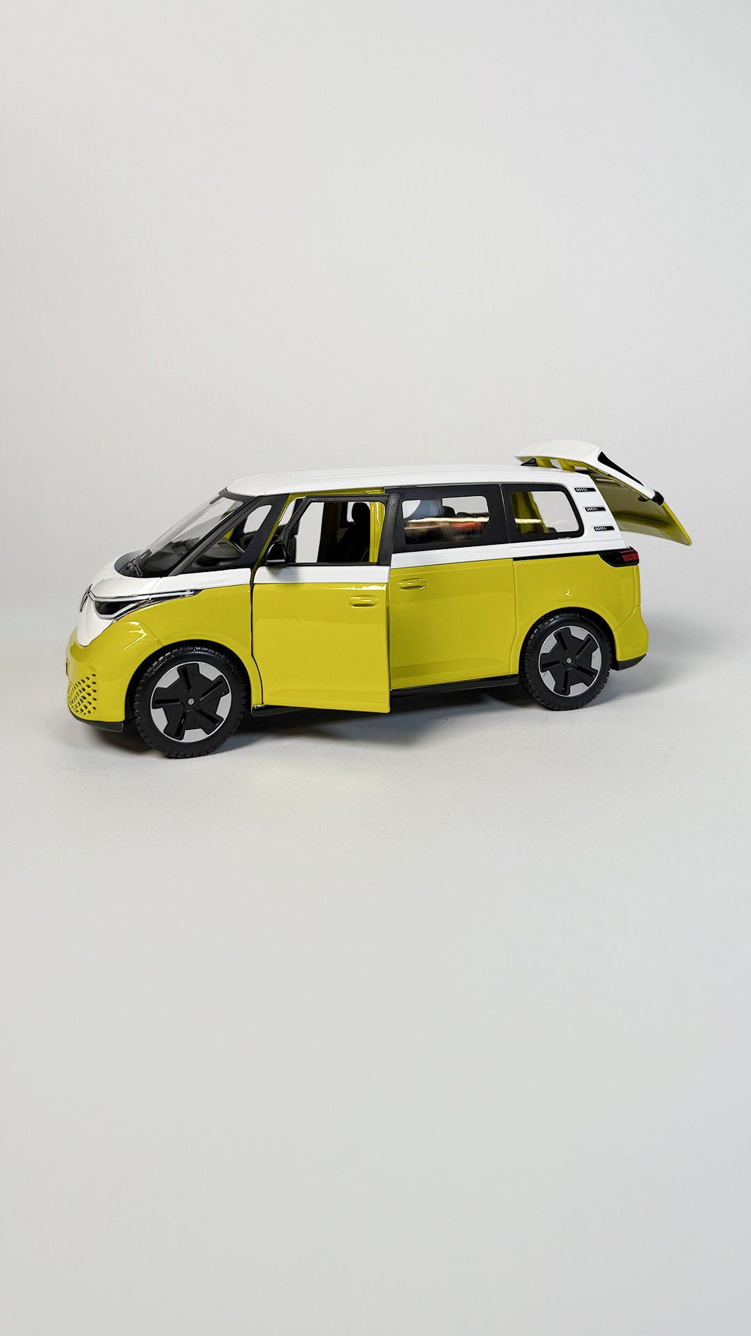 Volkswagen ID. Buzz 2023 1:24 Hvid & Gul