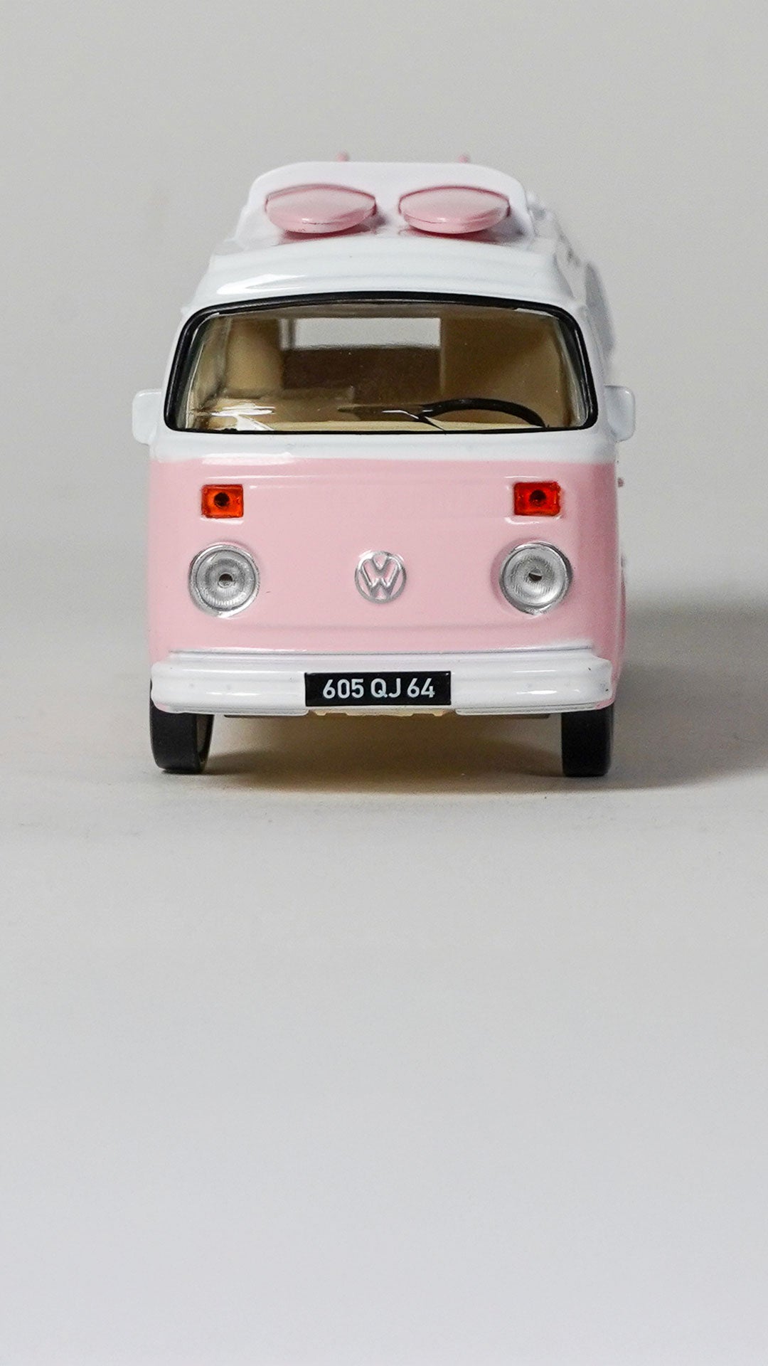 Volkswagen Combi T2 Camper 1973 Pink 1:43