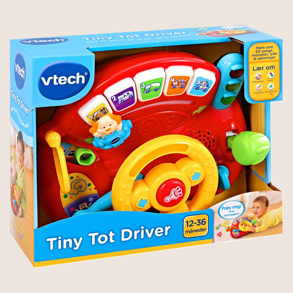 VTech Baby Tiny Tot legetøj – Interaktivt VTech legetøj til småbørn, stimulerer læring og leg.