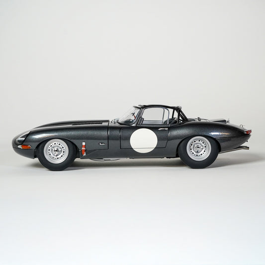 Jaguar E-type lightweight mørkegrå 1:18 AutoArt
