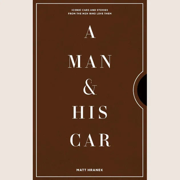 A Man & His Car – En bog, der udforsker mænds forhold til deres biler.