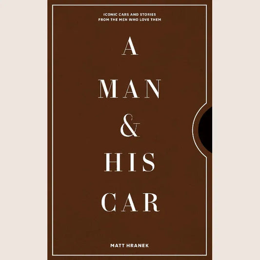 A Man & His Car – En bog, der udforsker mænds forhold til deres biler.