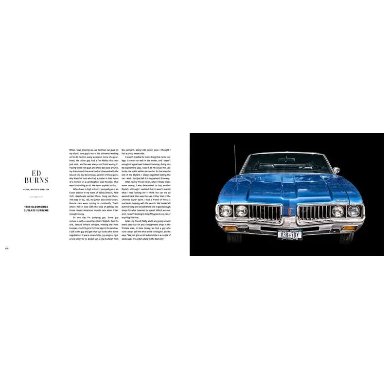 A Man & His Car – En bog, der udforsker mænds forhold til deres biler.