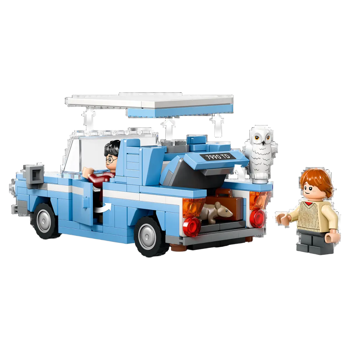 Flyvende Ford Anglia – LEGO Harry Potter-model af den magiske Flyvende Ford Anglia.