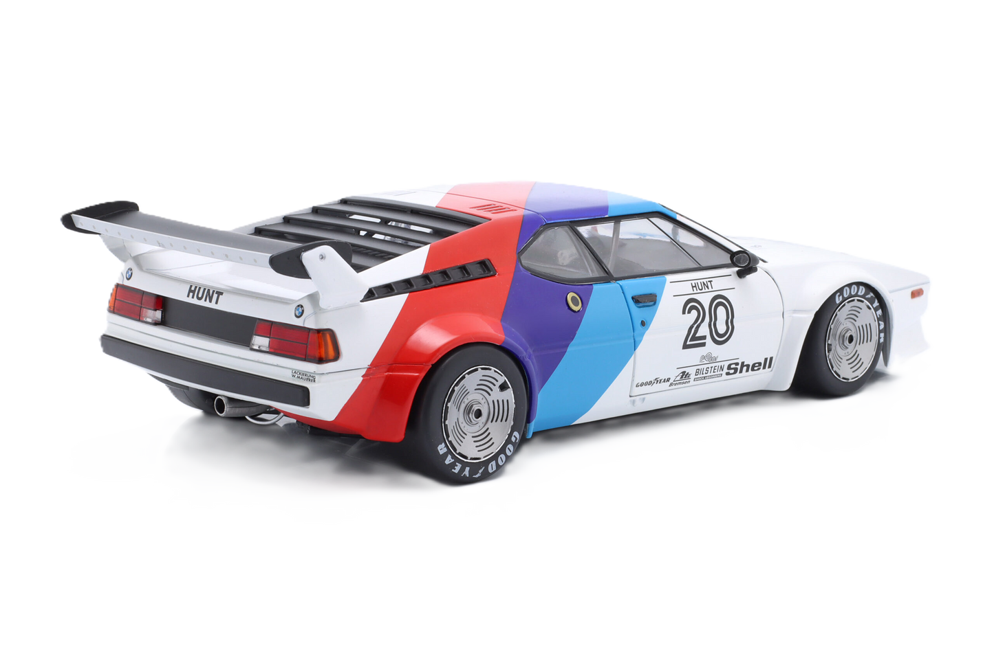 BMW M1 Procar No. 20 i 1:18 fra Werk83 med klassisk racingdesign