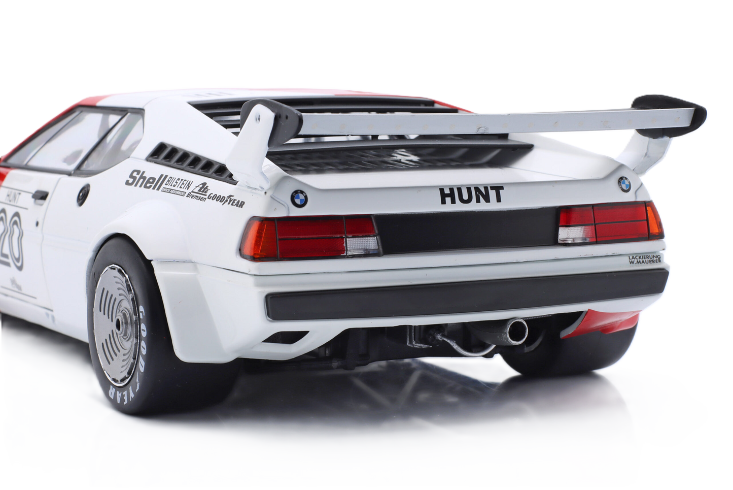 BMW M1 Procar No. 20 i 1:18 fra Werk83 med klassisk racingdesign