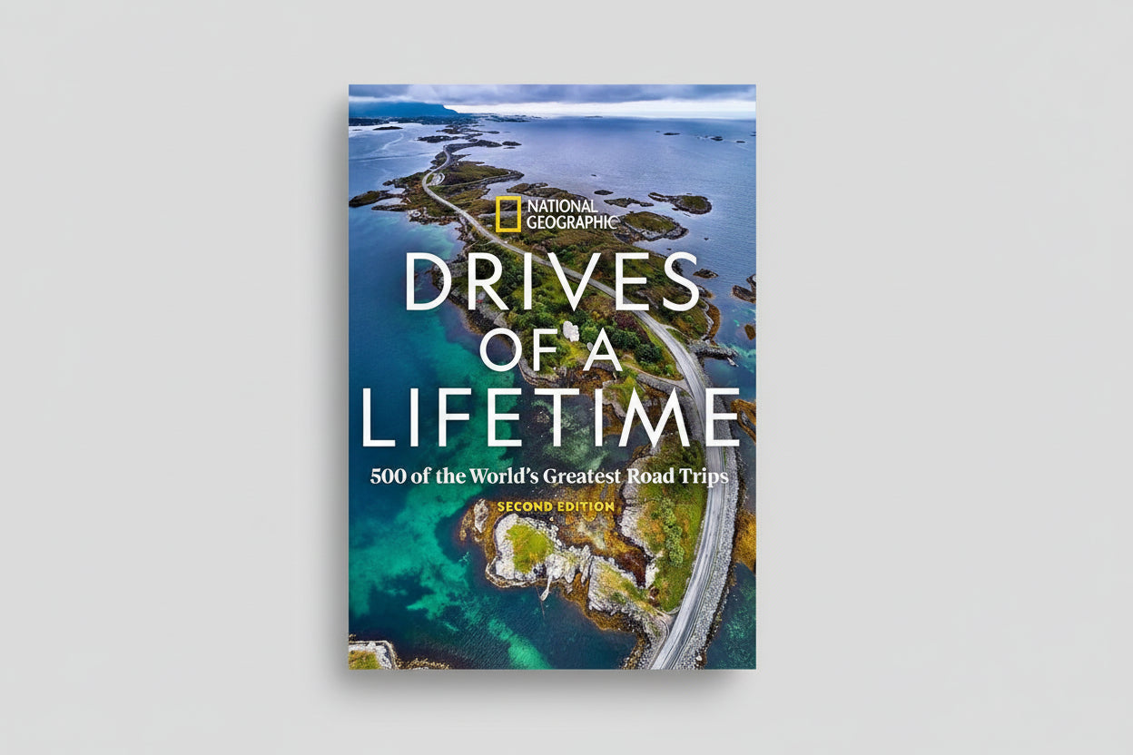 Drives Of A Lifetime – En bog med de mest spektakulære køreture verden over.
