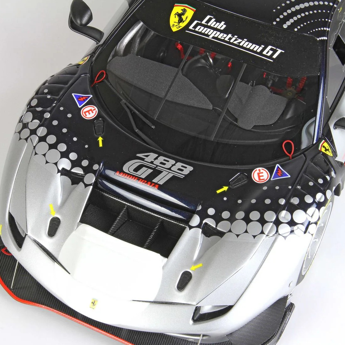 Ferrari 488 1:18 GT Livera Blu NART BBR – Eksklusiv 1:18 model af Ferrari 488 i Blu NART-lakering fra BBR.