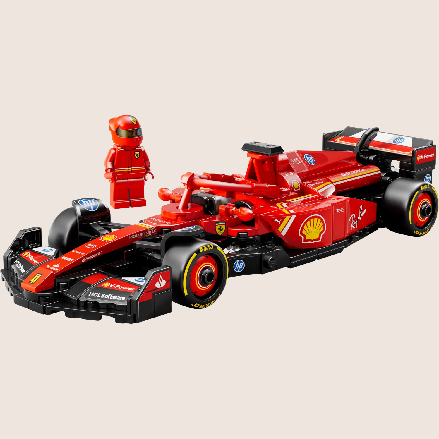 Speed Champions Ferrari F1 – LEGO Ferrari Formel 1-racerbil med realistisk design. Ideel til bilsamlere og Ferrari-fans.