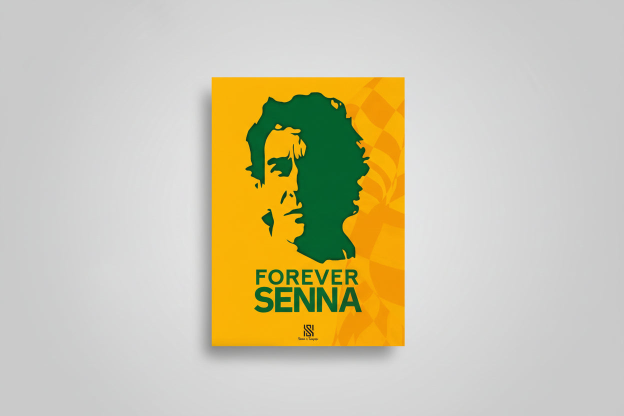 Forever Senna – En bog, der hylder Ayrton Senna, en af Formel 1’s største legender.