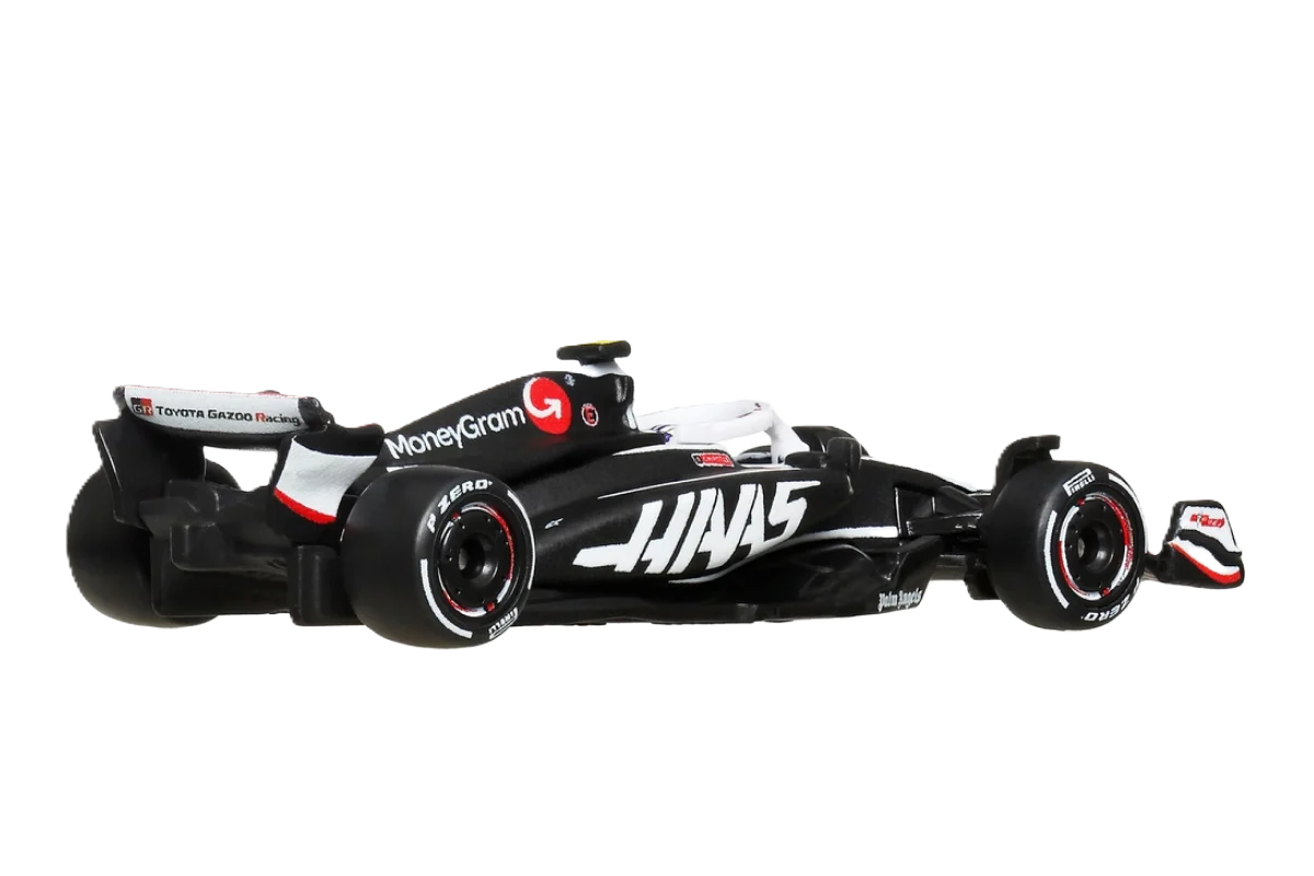 Hot Wheels F1 Racing Premium Haas-modelbil med autentisk design og samlerkvalitet
