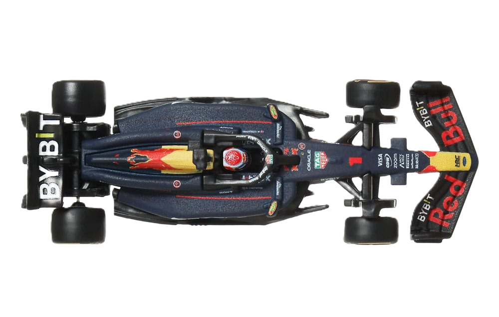 Hot Wheels F1 Racing Premium Red Bull-modelbil med detaljeret design og samlerkvalitet