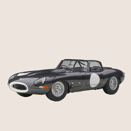 Jaguar E-type lightweight mørkegrå 1:18 AutoArt