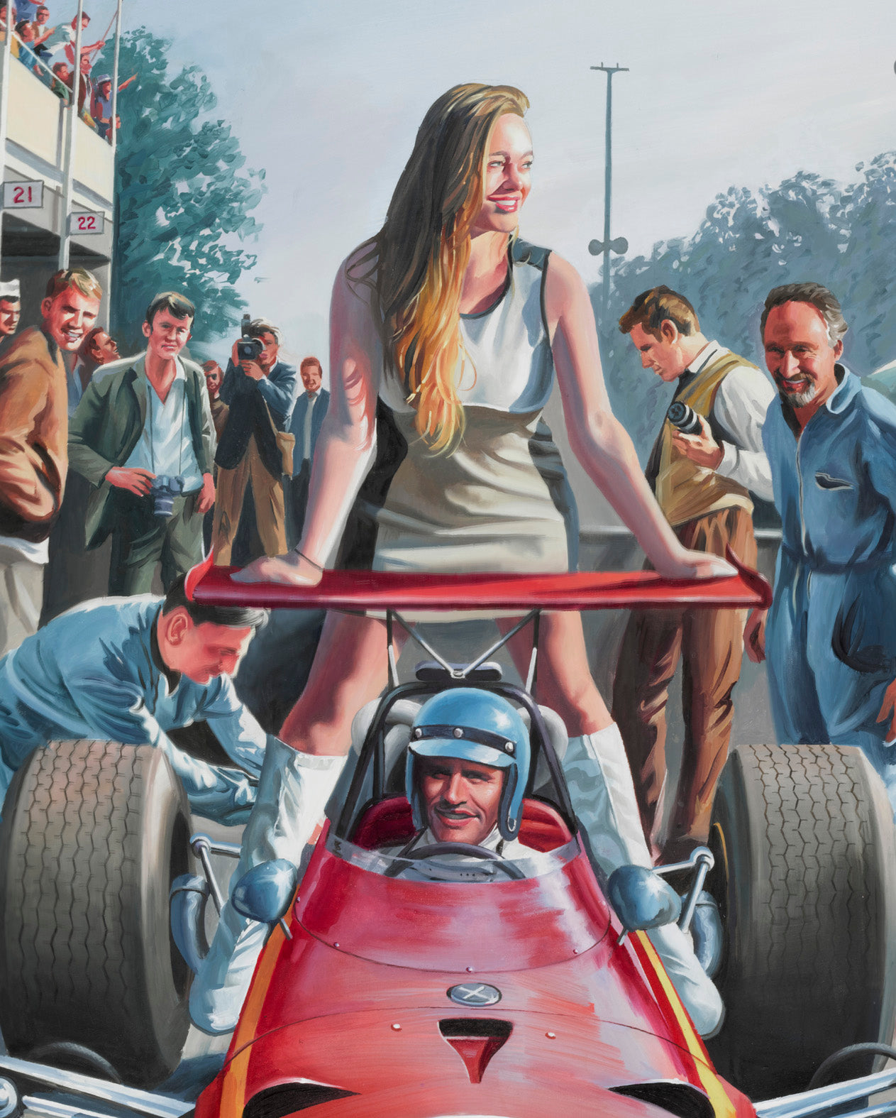 La Ragazza di Monza Plakat