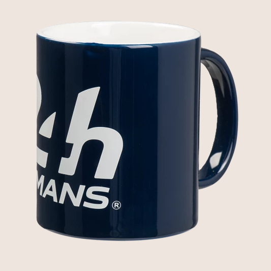 Logo Mug – 24H Le Mans: Stilrent keramikkrus med det officielle 24H Le Mans-logo. Perfekt til daglig brug for motorsportsfans.