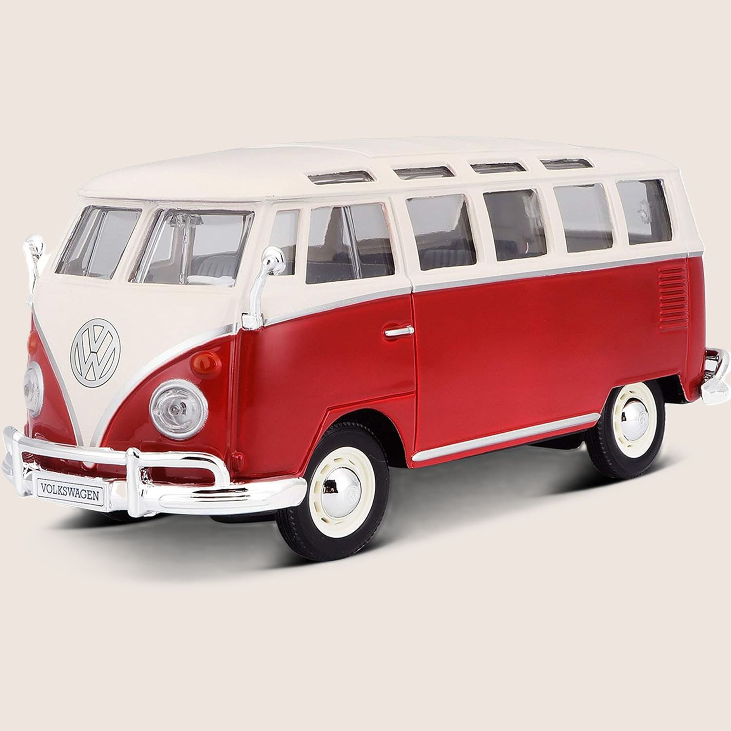 Maisto Volkswagen Van Samba 1:25 bilmodel med detaljeret design og autentisk retro-stil