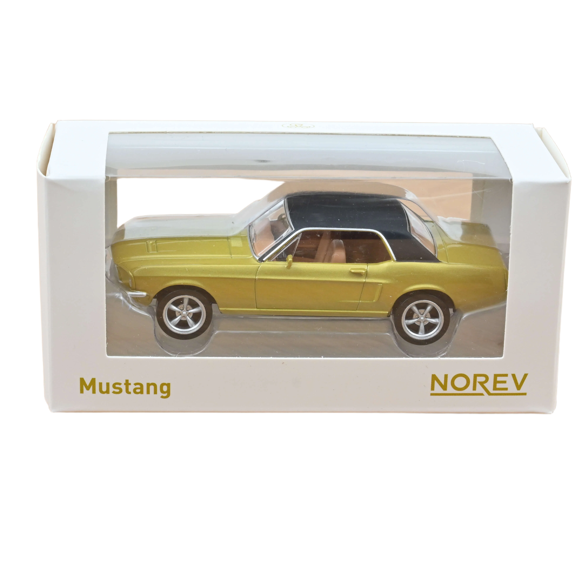 Ford Mustang 1:43 Norev – Model af den klassiske Ford Mustang i 1:43.