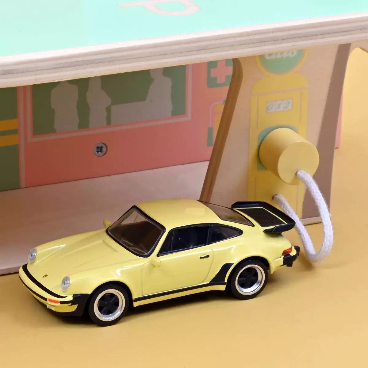 Palm Springs Gas Station Norev – Miniaturemodel af en klassisk benzinstation fra Palm Springs.