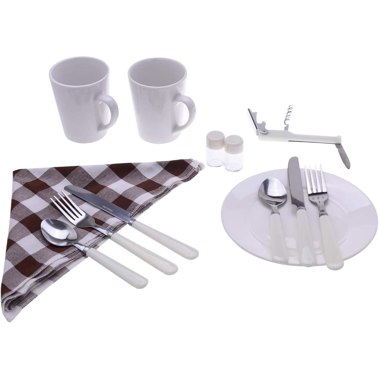 Picnic Kurv - Laguiole 2. pers – Stilfuld picnic-kurv til to personer, perfekt til udendørs hygge.