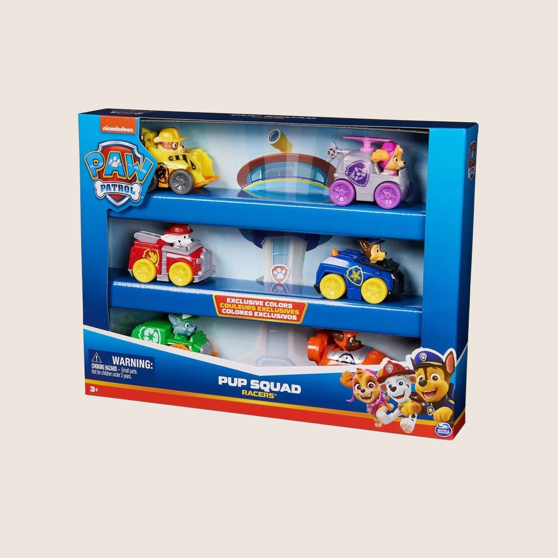 Paw Patrol Pup Squad Racer 6 – Paw Patrol racerbil, perfekt til små eventyrere.