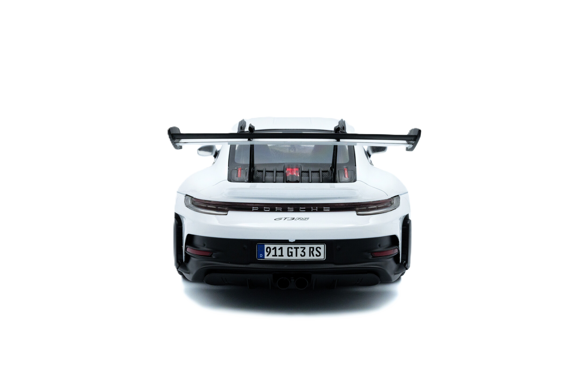 Solido Porsche 911 GT3 RS 1:18 bilmodel med detaljeret design og autentisk Porsche-stil